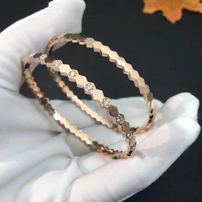 [Valéa jewellery]BEE LOVE PINK GOLD DIAMOND BRACELET