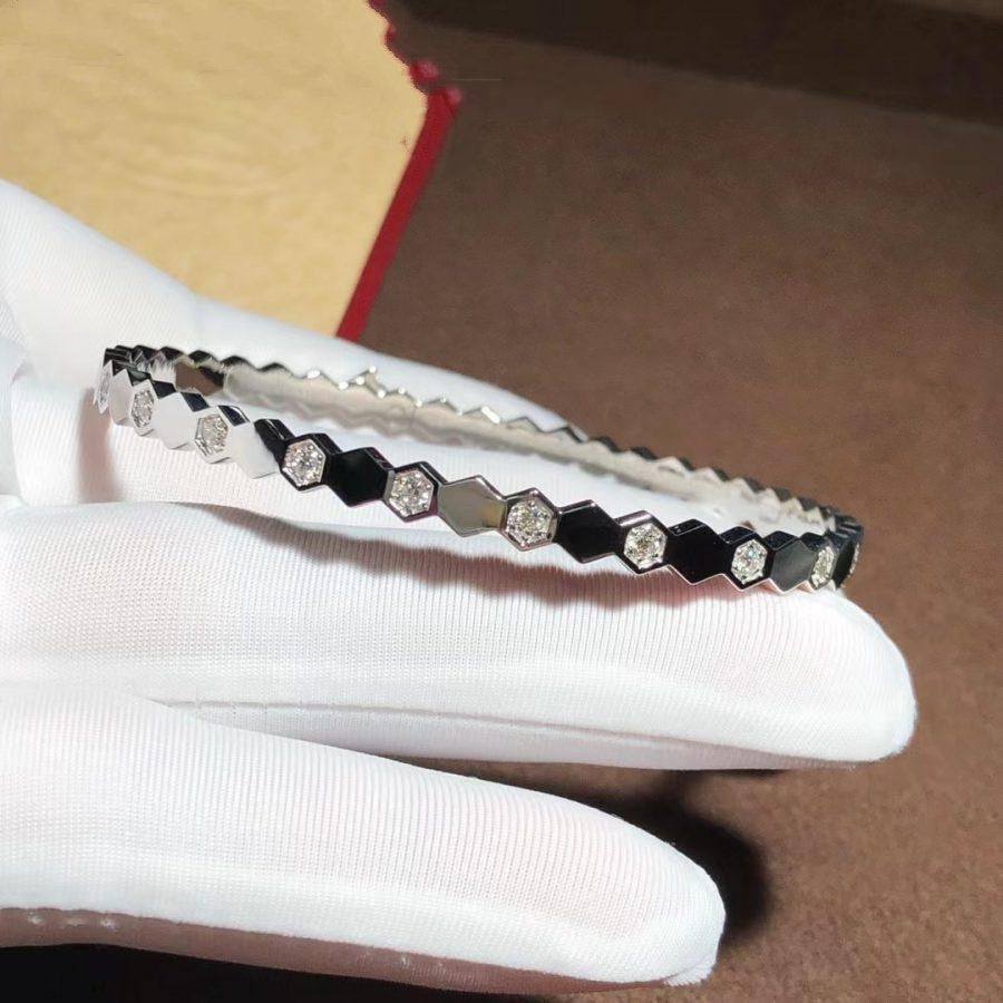 [Valéa jewellery]BEE LOVE SILVER DIAMOND BRACELET