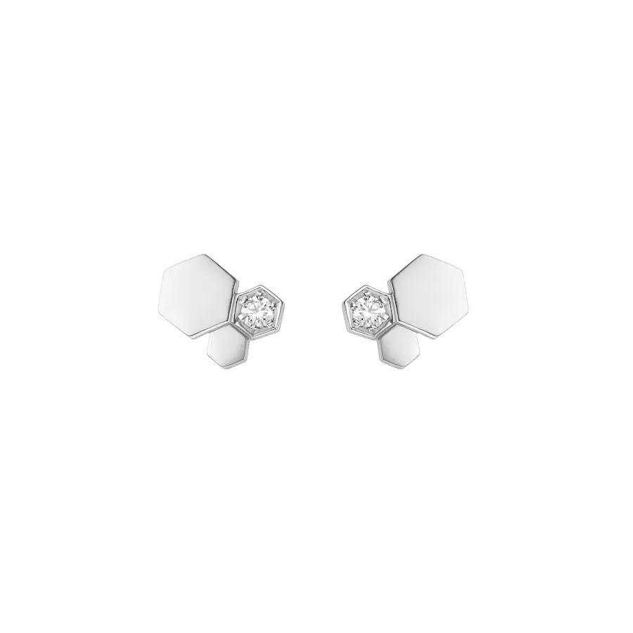 [Valéa jewellery]BEE LOVE SILVER DIAMOND EARRINGS