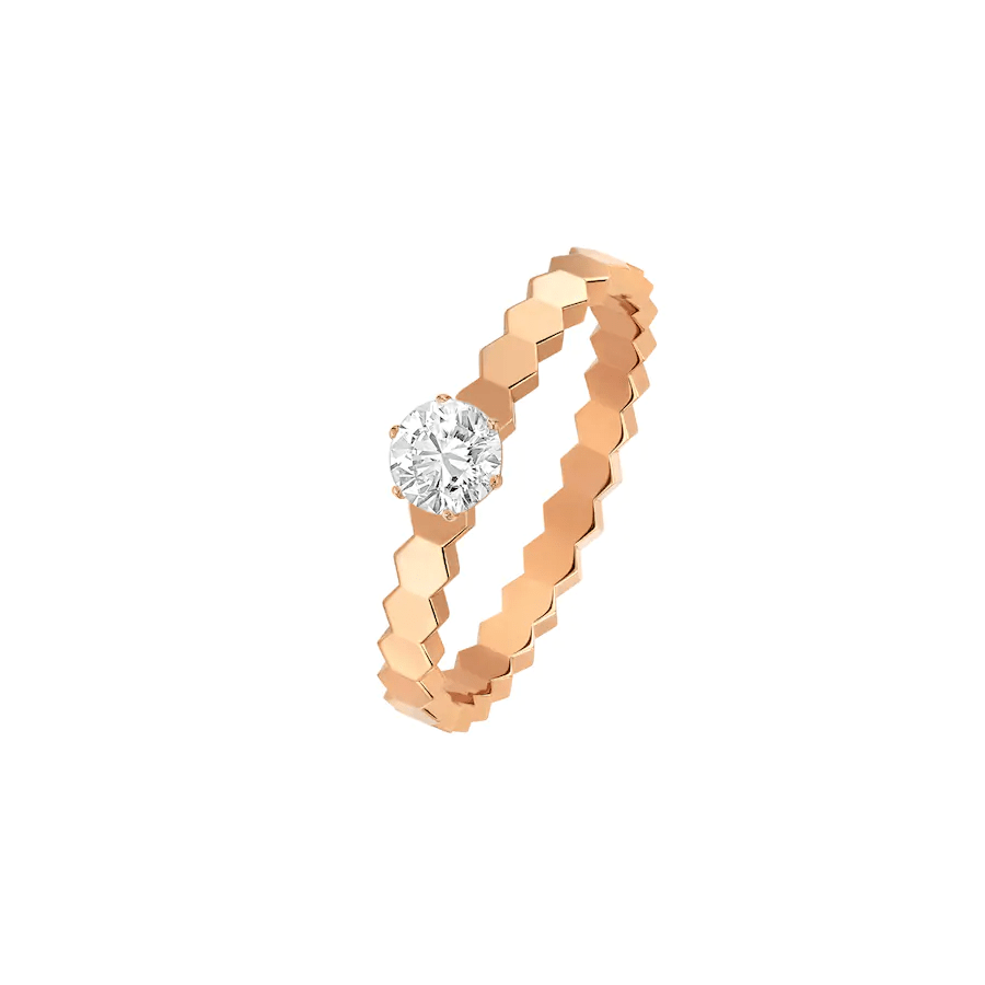 [Valéa jewellery]BEE LOVE RING PINK GOLD 1 DIAMOND