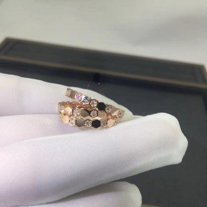 [Valéa jewellery]BEE LOVE RING PINK GOLD DIAMOND