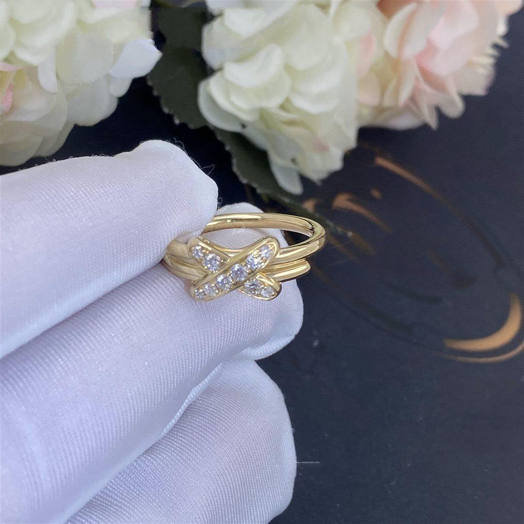 [Valéa jewellery]JEUX DE GOLD DIAMOND RING