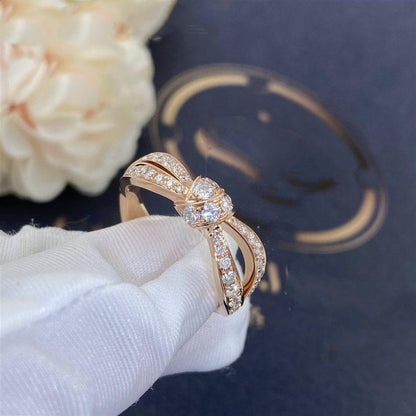 [Valéa jewellery]LIENS PINK GOLD DIAMOND RING