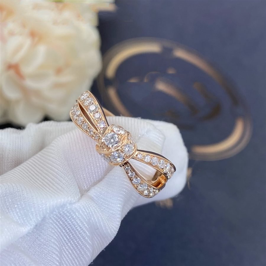 [Valéa jewellery]LIENS PINK GOLD DIAMOND RING