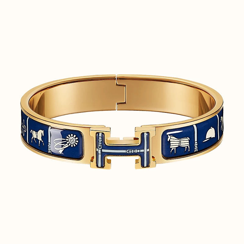 [Valéa jewellery]H COUVERTURES DARK BLUE BRACELET