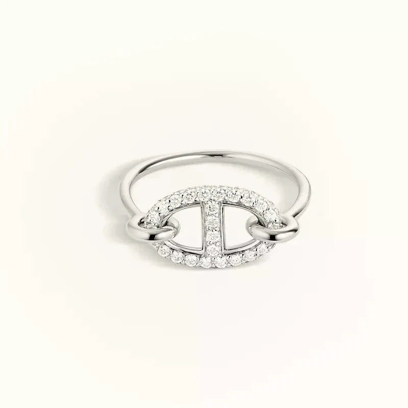 [Valéa jewellery]RONDE SMALL SILVER DIAMOND RING