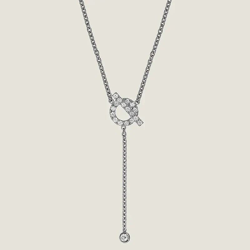 [Valéa jewellery]FINESSE SILVER DIAMOND NECKLACE