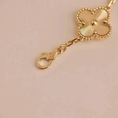 [Valéa jewellery]CLOVER 5 FLOWERS LASER BRACELET