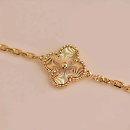 [Valéa jewellery]CLOVER 5 FLOWERS LASER BRACELET