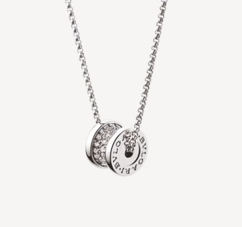 [valéa jewellery]ZERO 1 SILVER DIAMOND NECKLACE