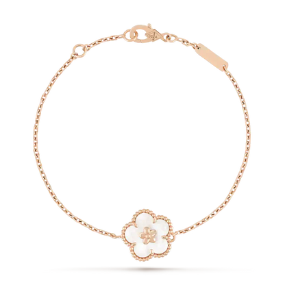 [Valéa jewellery]LUCKY WHITE MOP PLUM BLOSSOM  BRACELET