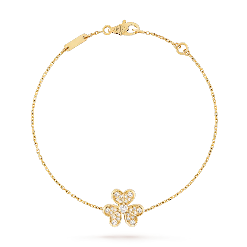 [Valéa jewellery]FRIVOLE GOLD FLOWER DIAMOND BRACELET