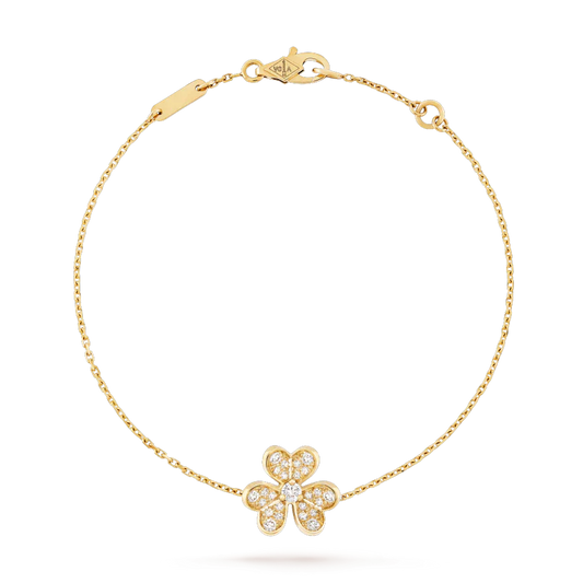 [Valéa jewellery]FRIVOLE GOLD FLOWER DIAMOND BRACELET