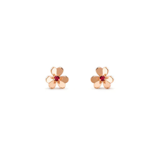 [Valéa jewellery]FRIVOLE  FLOWER PINK EARRINGS