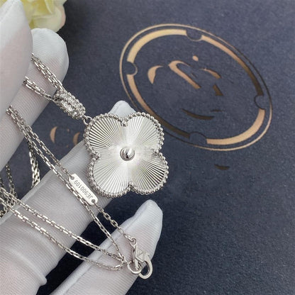 [Valéa jewellery]CLOVER 25MM SILVER BIG CLOVER NECKLACE