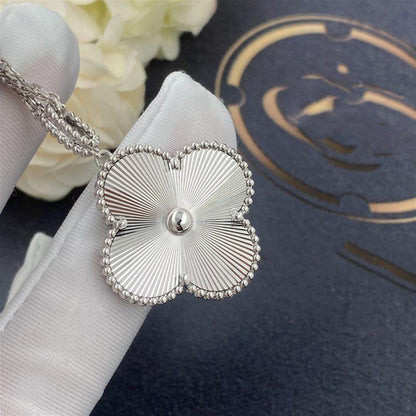 [Valéa jewellery]CLOVER 25MM SILVER BIG CLOVER NECKLACE