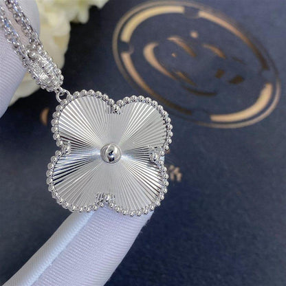 [Valéa jewellery]CLOVER 25MM SILVER BIG CLOVER NECKLACE