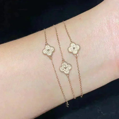 [Valéa jewellery]CLOVER SINGLE FLOWER BRACELET