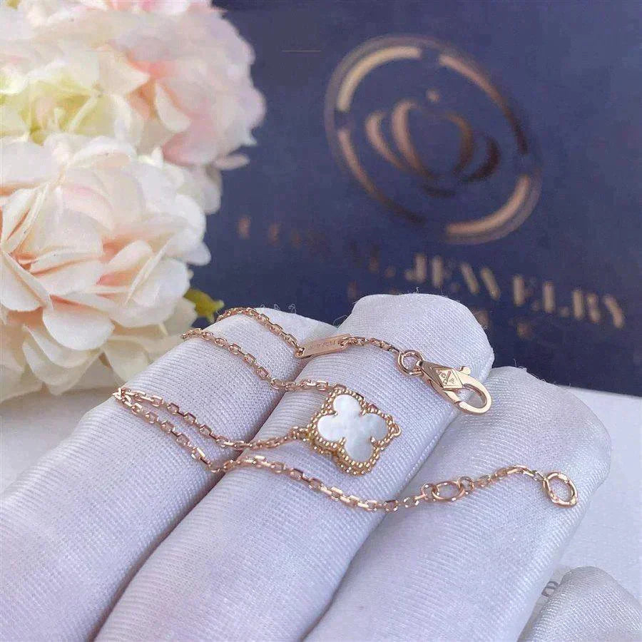 [Valéa jewellery]CLOVER WHITE MOP SINGLE FLOWER BRACELET