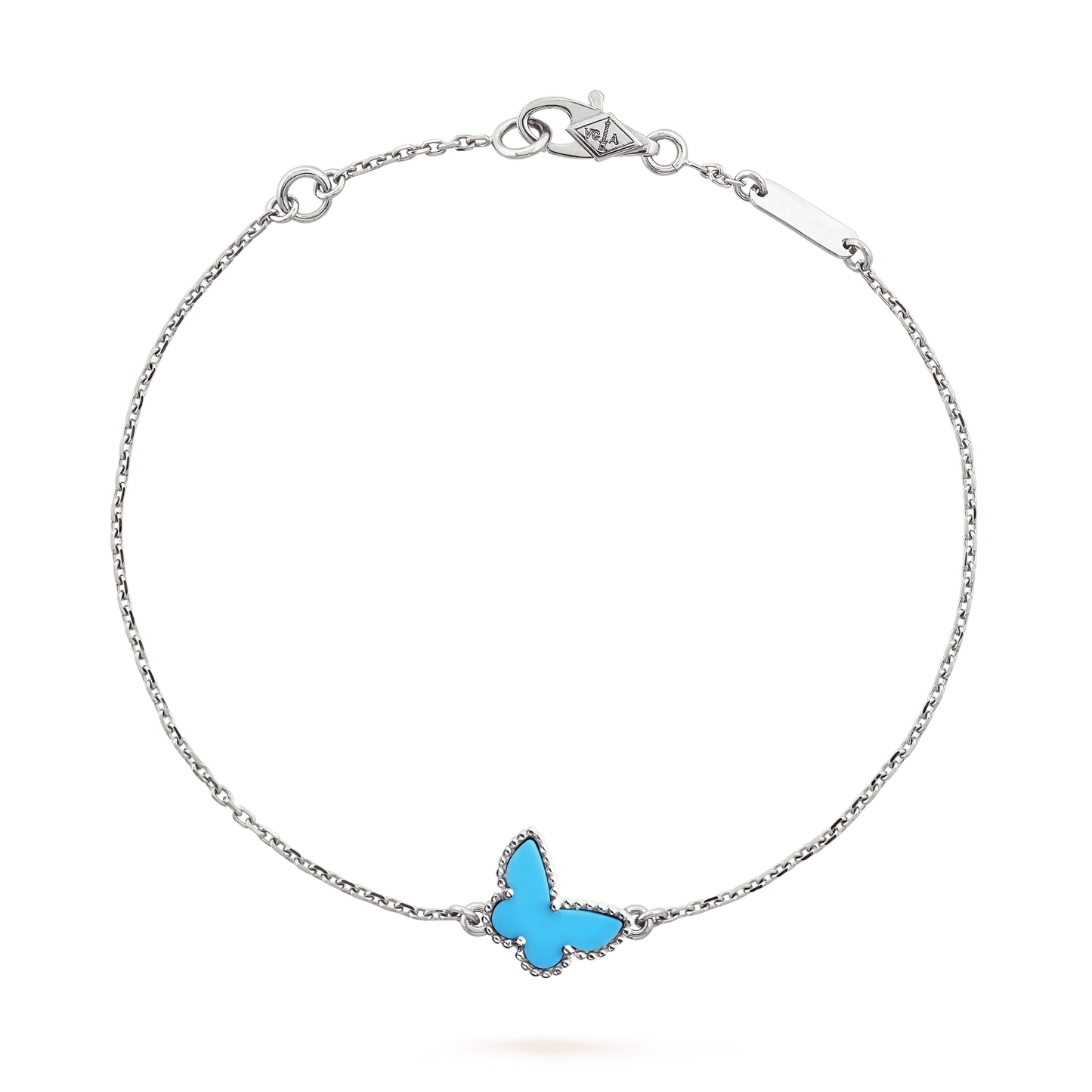 [Valéa jewellery]BUTTERFLY TURQUOISE BUTTERFLY BRACELET SILVER