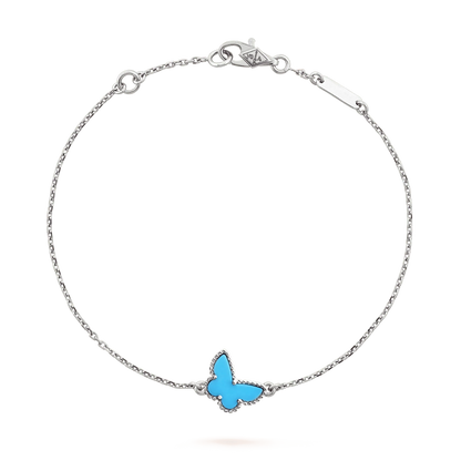 [Valéa jewellery]BUTTERFLY TURQUOISE BUTTERFLY BRACELET SILVER