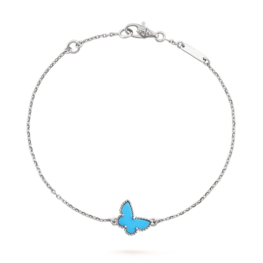 [Valéa jewellery]BUTTERFLY TURQUOISE BUTTERFLY BRACELET SILVER