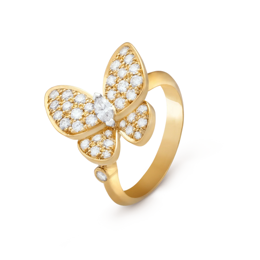 [Valéa jewellery]BUTTERFLY DIAMOND RING