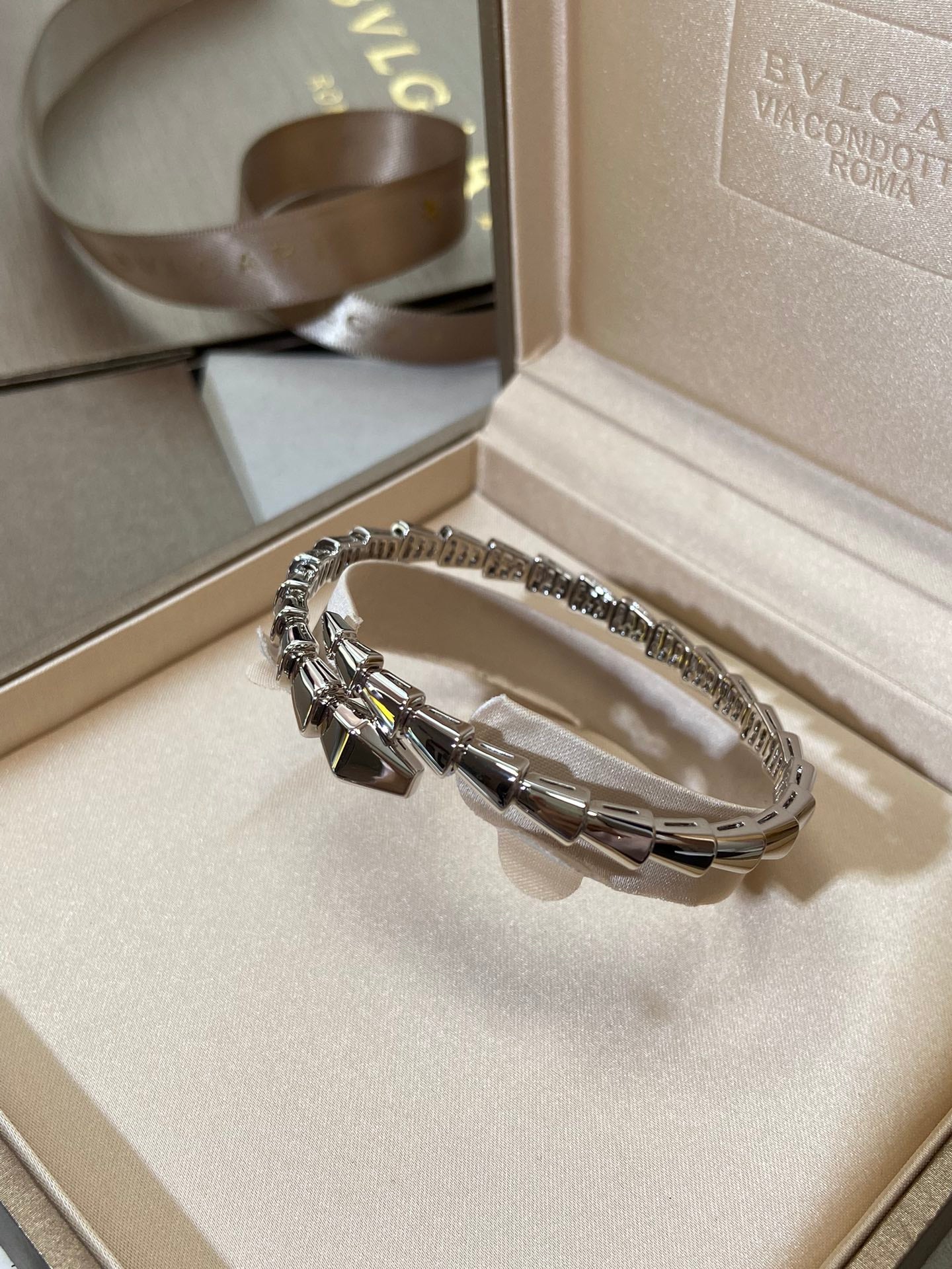 [valéa jewellery]SERPENTI VIPER SILVER BRACELET