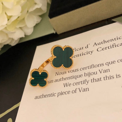 [Valéa jewellery]CLOVER BETWEEN THE FINGER RING