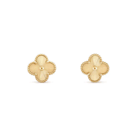 [Valéa jewellery]CLOVER MEDIUM 1 MOTIFS LASER EARRINGS