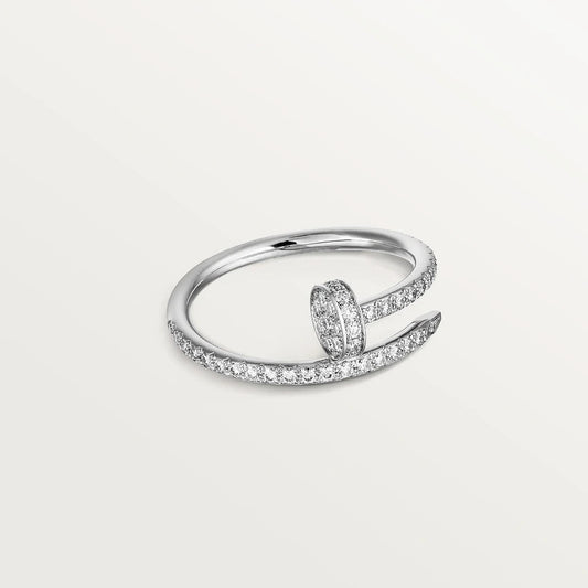 [Valéa jewellery]JUSTE RING 1.8MM SILVER DIAMONDS