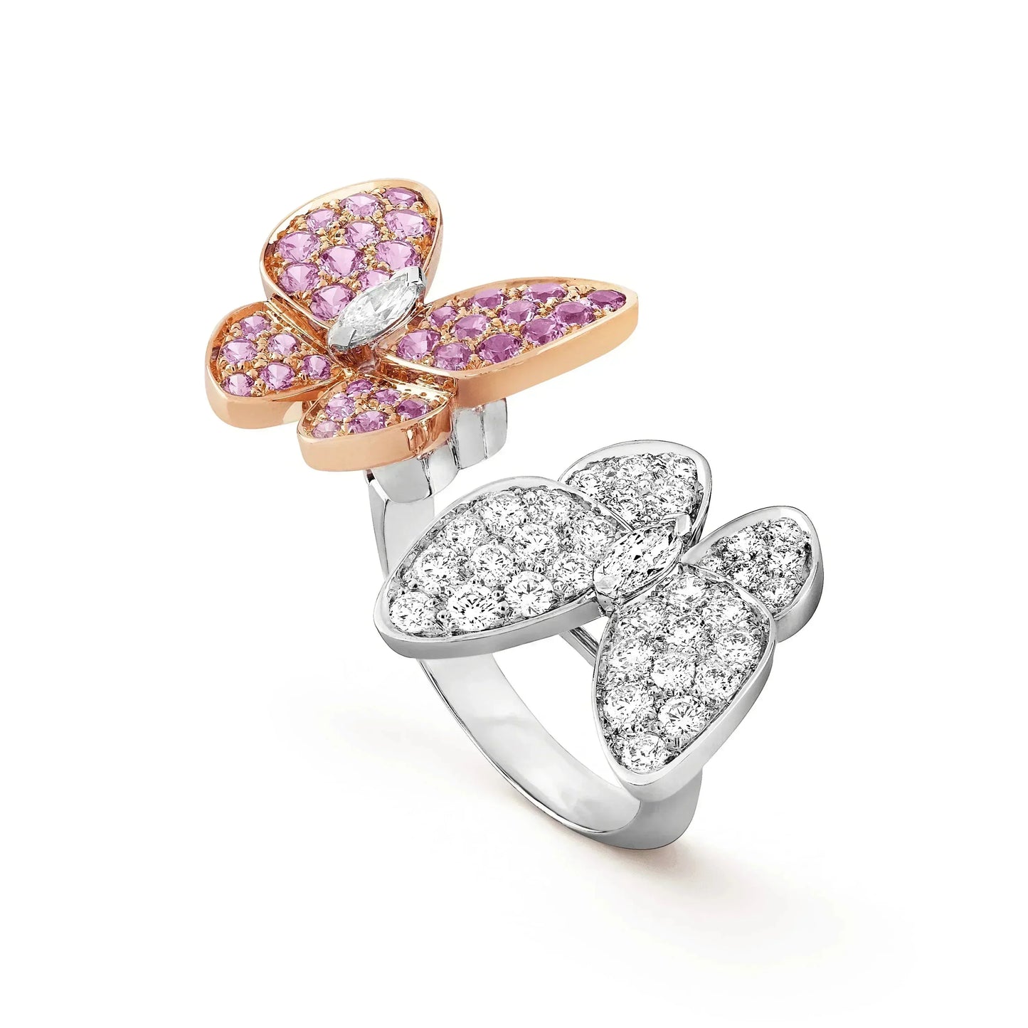 [valéa jewellery]TWIN BUTTERFLY DIAMOND RING