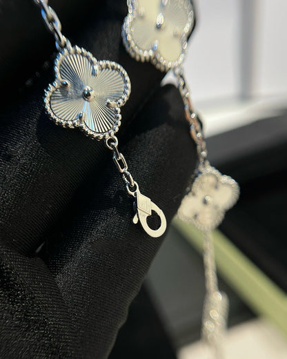 [Valéa jewellery]CLOVER SILVER 5 MOTIFS BRACELET